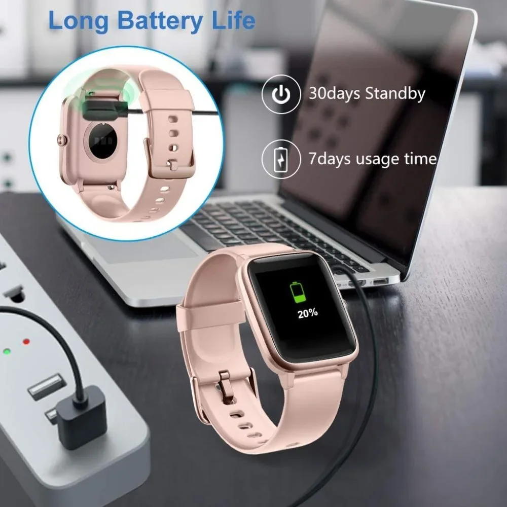 NEW Smart Watch Fitness, Heart, & Sleep Tracker - Picture 12 of 16